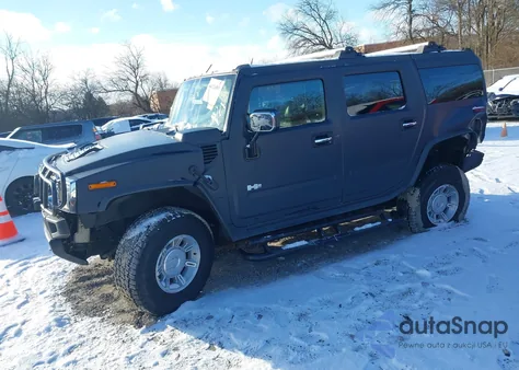 2003 Hummer H2 z USA, uszkodzony, nr VIN 5GRGN23U73H131005
